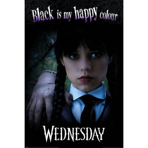 Wednesday (Happy Colour) poster 61 x 91.5cm