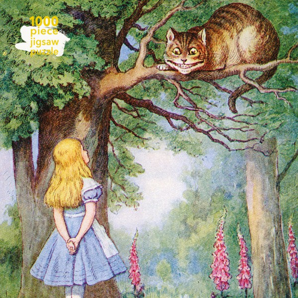 Alice and the Cheshire Cat 1000 Piece Jigsaw 