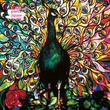 Load image into Gallery viewer, Louis Comfort Tiffany: Displaying Peacock 1000 Piece Jigsaw 
