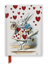 Load image into Gallery viewer, Alice in Wonderland: White Rabbit (Foiled Journal) Lined A5 Notepad
