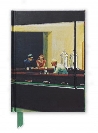 Edward Hopper: Nighthawks Foiled Lined A5 Notepad 