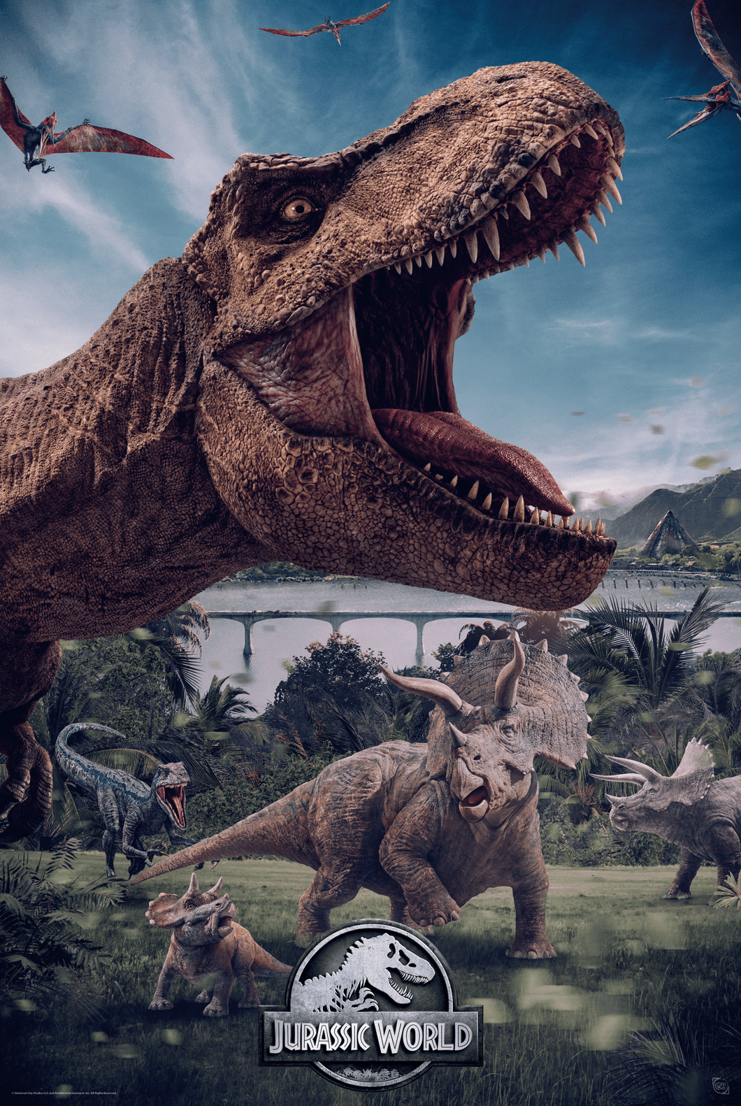 Jurassic World Poster (61x91.5cm)