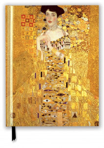 Gustav Klimt: Adele Bloch Bauer Foiled Lined A5 Notepad 