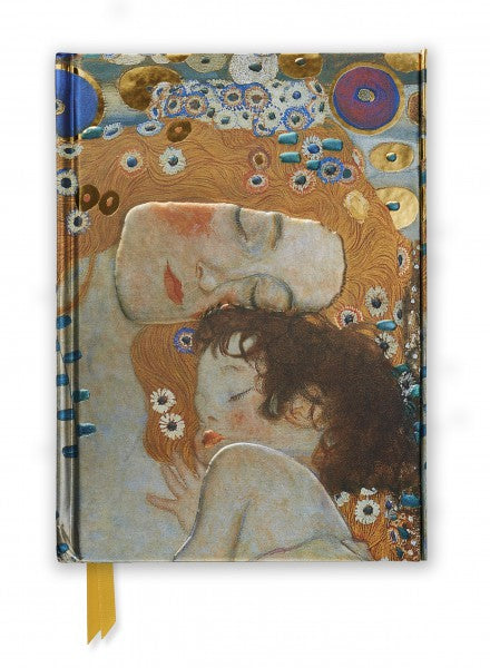 Gustav Klimt: Three Ages of Woman Foiled Lined A5 Notepad 