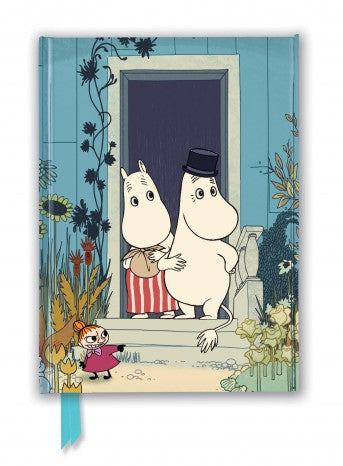 Moomins on the Riviera Foiled Lined A5 Notepad 