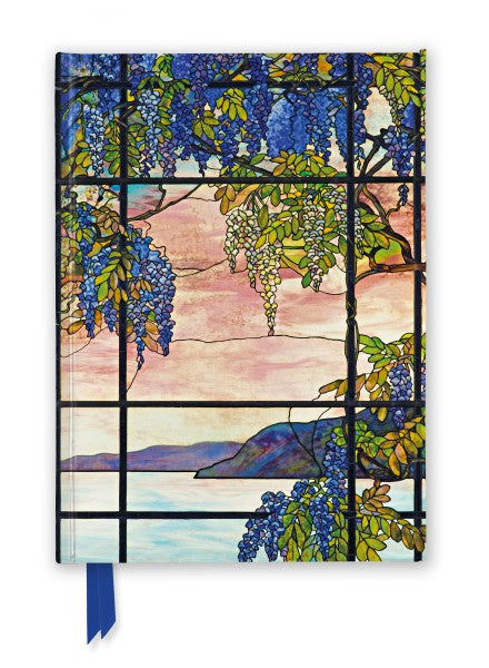 Tiffany: View of Oyster Bay Foiled Lined A5 Notepad 