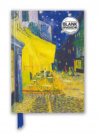 Vincent van Gogh: Caf�? Terrace Foiled Lined A5 Notepad 