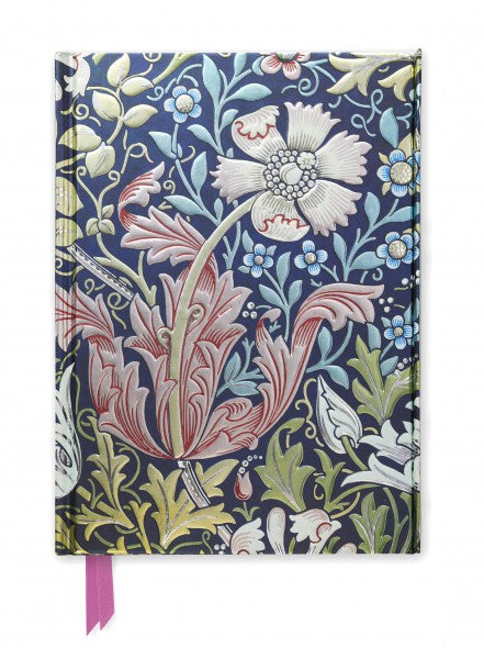 William Morris: Compton Foiled Lined A5 Notepad